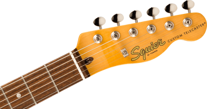Squier FSR Classic Vibe 60s Custom Telecaster, Laurel Fingerboard, Tortoishell Pickguard in Aztec Gold