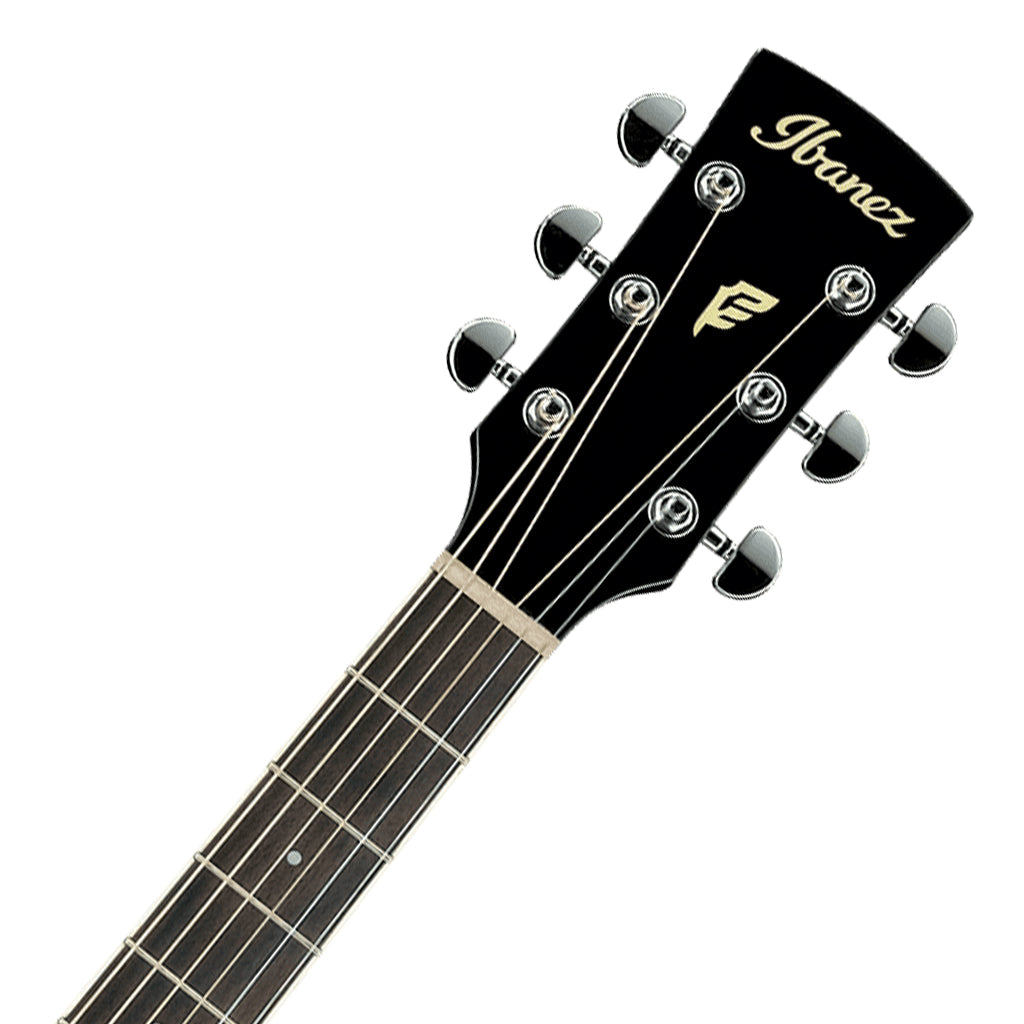 Ibanez PF15ECE Acoustic Guitar in Black High Gloss