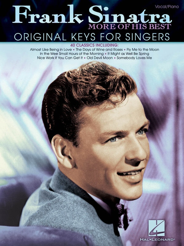 Frank Sinatra More Of His Best Original Keys For Singers PVG