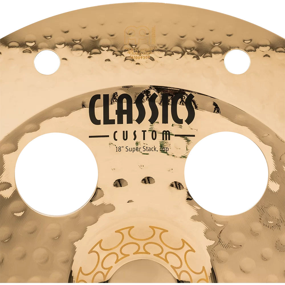 Meinl Cymbals 18" and 18" Artist Concept Model Thomas Lang Super Stack