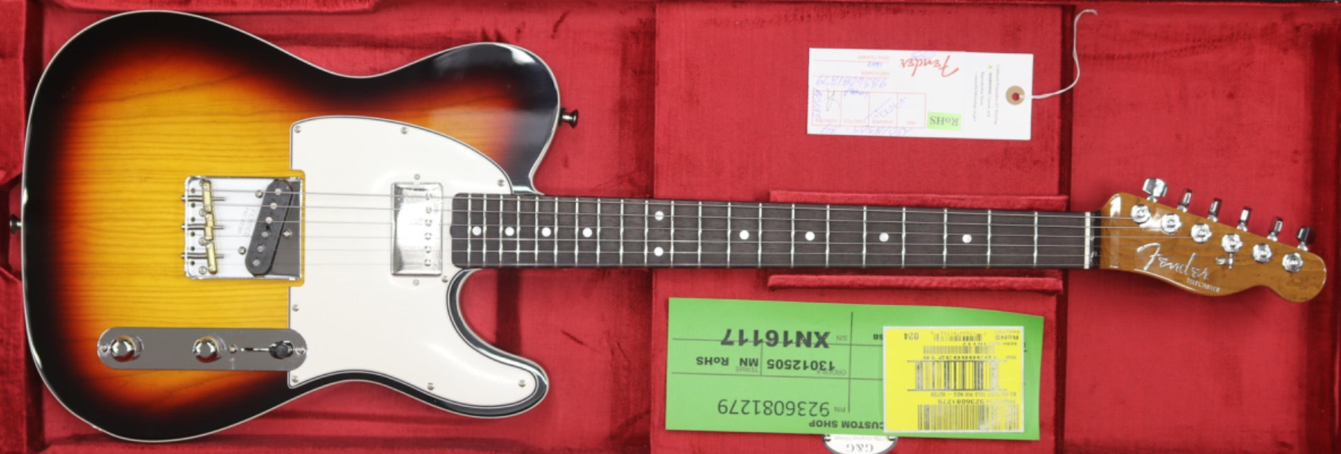 Fender Custom Shop American Custom Telecaster in Bleached 3 Color Sunburst