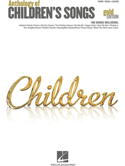 Anthology Of Children's Songs Gold Edition PVG