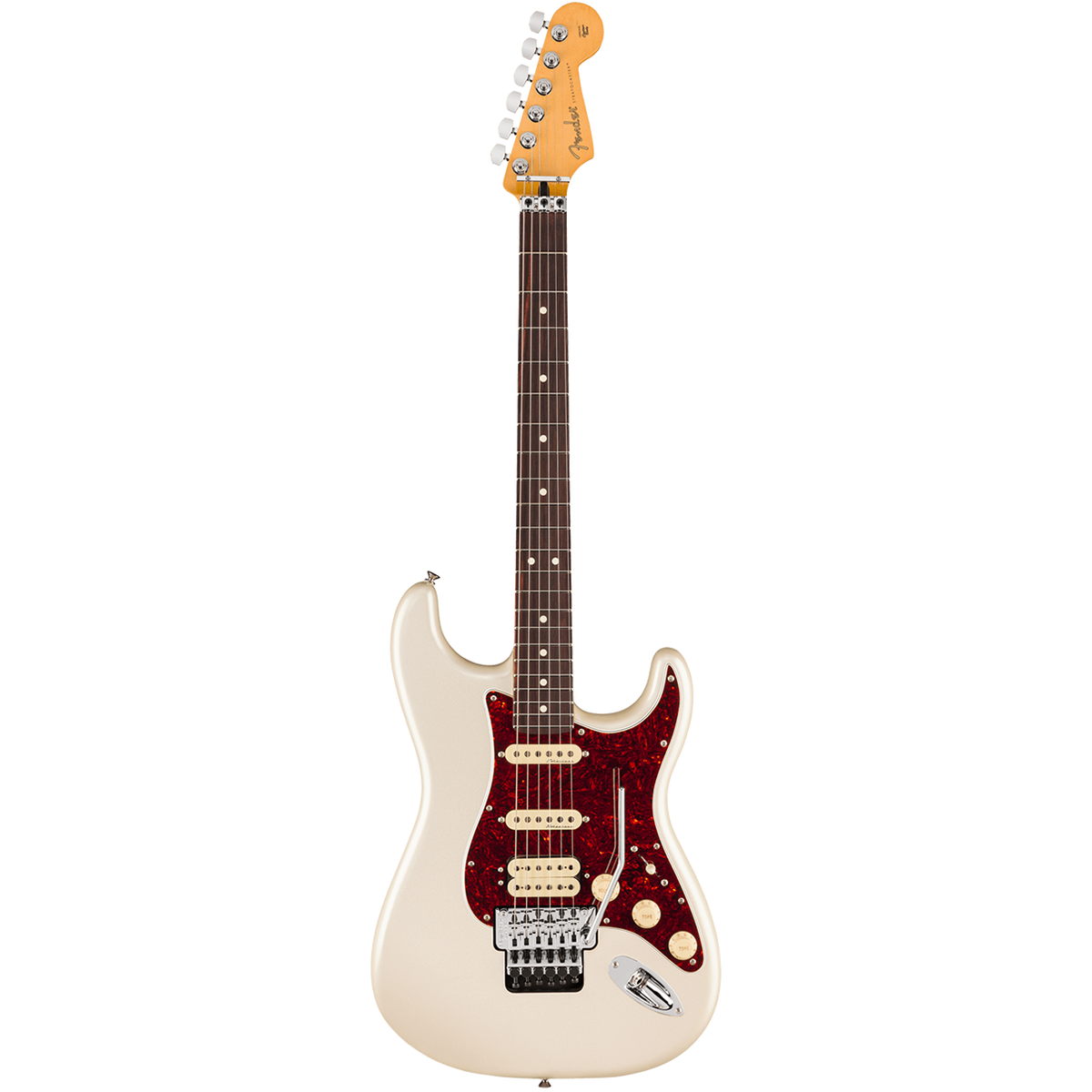Fender Player II Modified Stratocaster HSS Floyd Rose Electric Guitar, Rosewood Fingerboard in Olympic Pearl