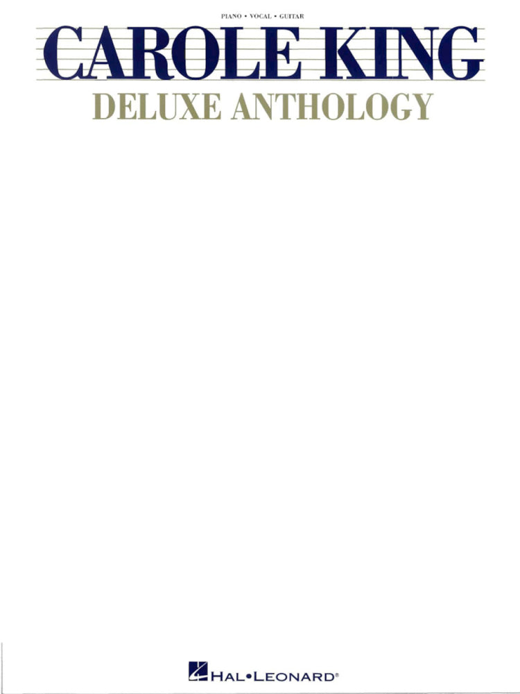 Carole King Deluxe Anthology PVG
