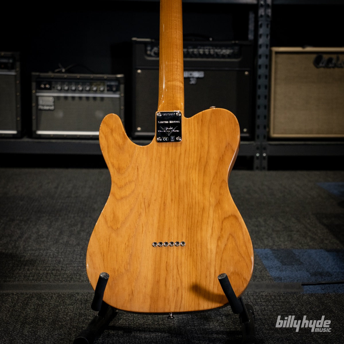 Fender Custom Shop Limited Edition Knotty Tele NOS Electric Guitar in Aged Teal Green Transparent