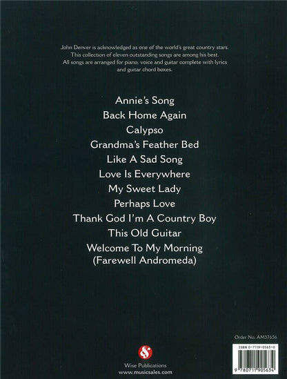 The Great Songs Of John Denver PVG