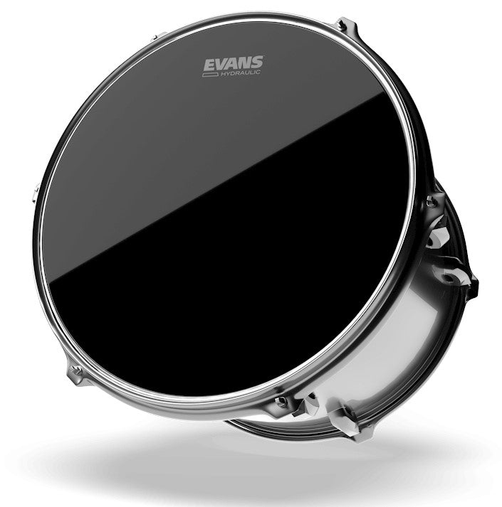 Evans Hydraulic 8" Black Tom Drum Head