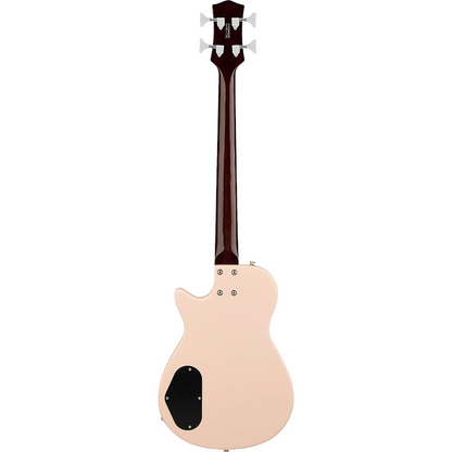 Gretsch Streamliner Jet Club Bass Single Cut Bass Guitar in Shell Pink