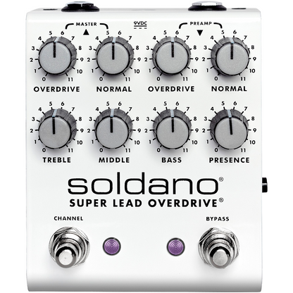 Soldano SLO Plus Dual Channel Super Lead Overdrive Pedal