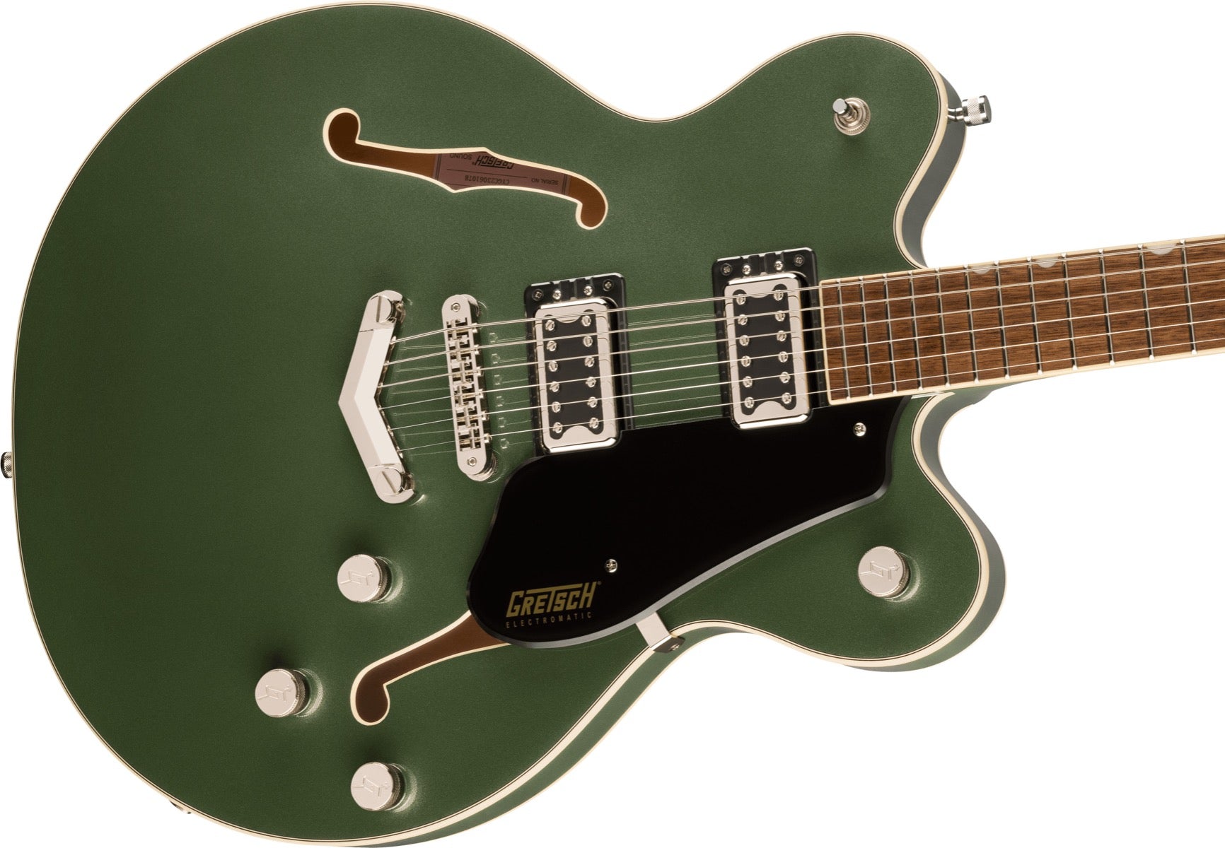 Gretsch G5622 Electromatic Center Block Double Cut with V Stoptail in Olive Metallic