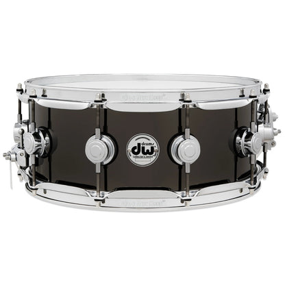 DW Collectors Series 5.5" x 14" Black Nickel Over Brass Snare Drum