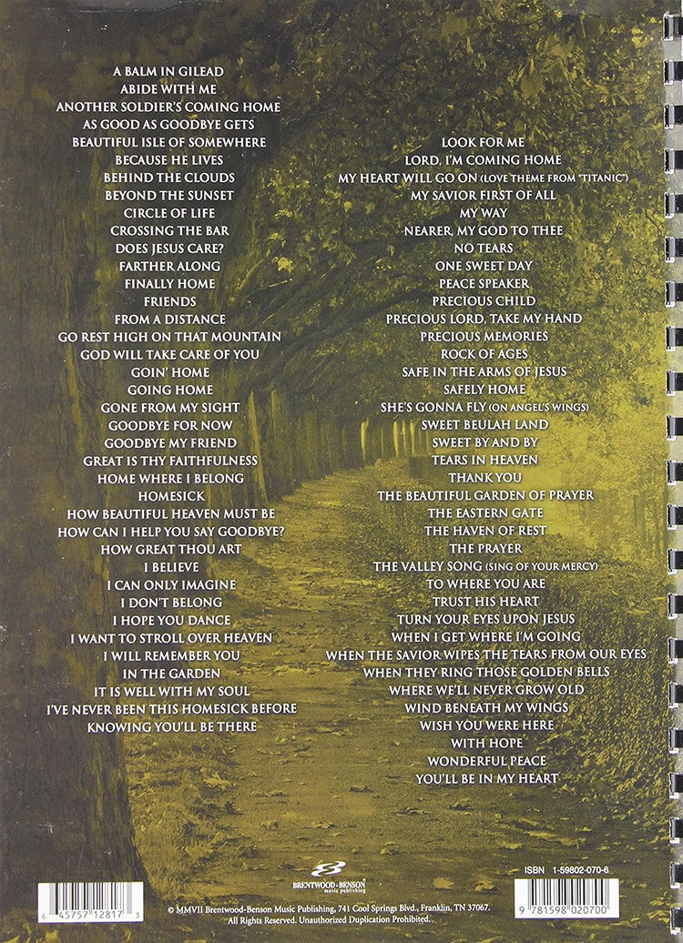 Going Home 75 Songs For Funerals Memorial Services And Life Celebrations PVG