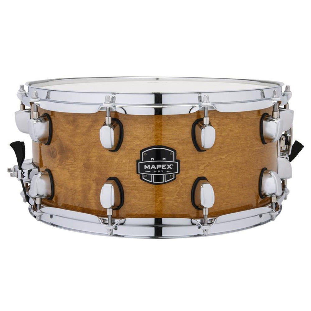 Mapex MPX Maple Poplar Hybrid Shell 14"x6.5" Snare Drum in Gloss Natural