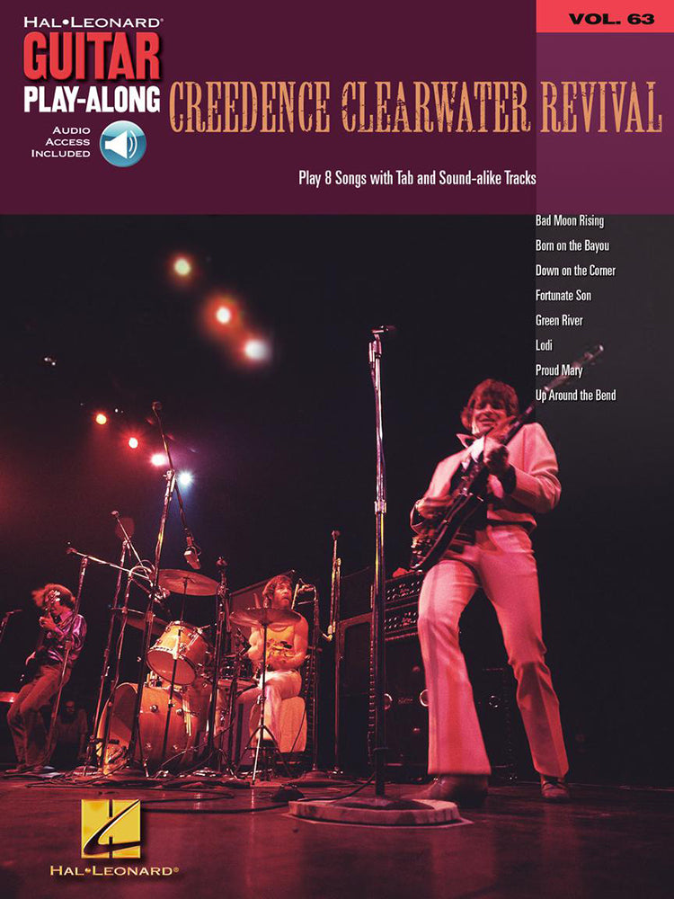 Creedence Clearwater Revival Guitar Playalong Volume 63 BK/OLA