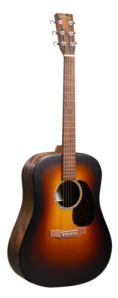 Martin X Series DX2E Acoustic Electric Guitar in Ziricote Burst