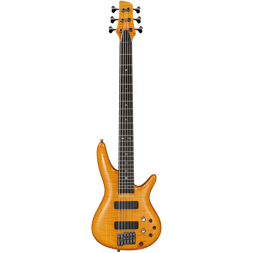 Ibanez GVB36 Gerald Veasley Signature Bass in Amber