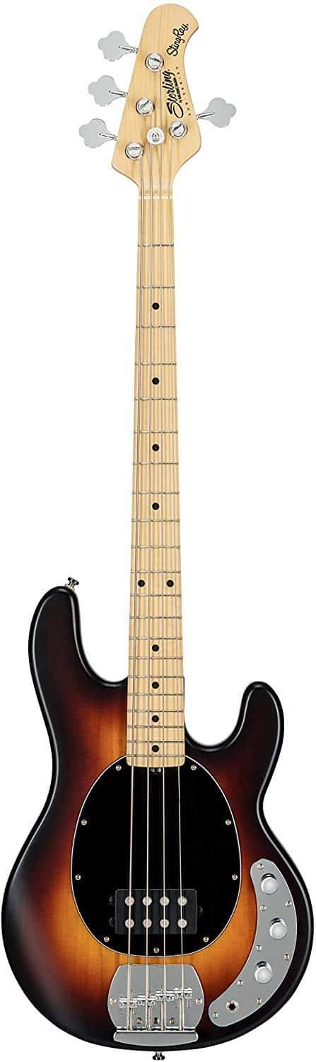Sterling by Music Man StingRay Ray4 in Vintage Sunburst Satin