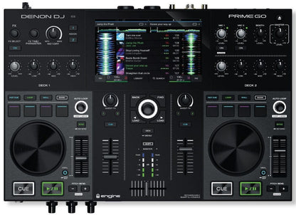 DENON DJ Prime GO 2 Deck Rechargeable Smart DJ Console