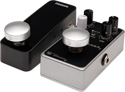D'Addario Accessories XPND Footswitch Toppers in Silver 2 Pack