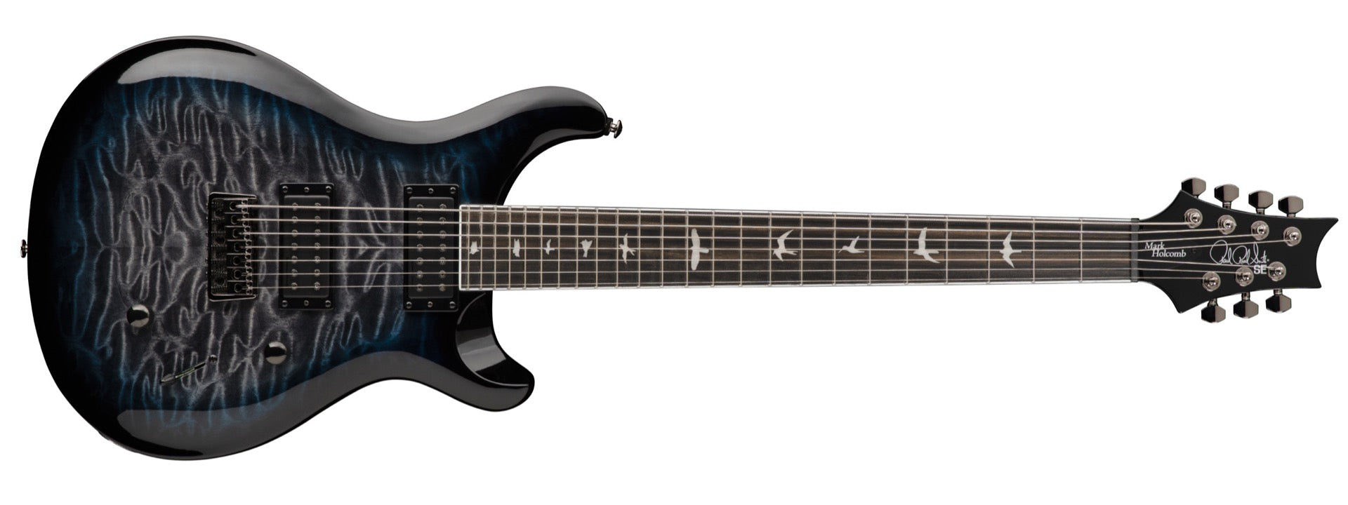 PRS SE Mark Holcomb SVN in Holcomb Blue Burst