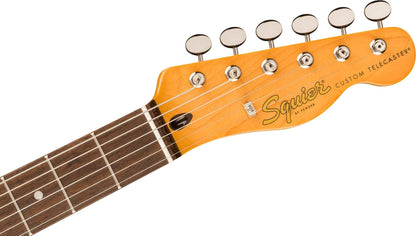 Squier Classic Vibe Custom Telecaster SH with Bigsby Electric Guitar in Lake Placid Blue