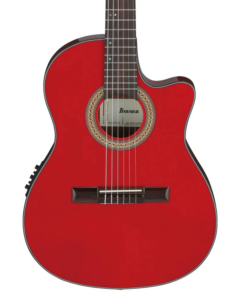 Ibanez GA35TCE Electric Acoustic Guitar in Sapphire Red High Gloss