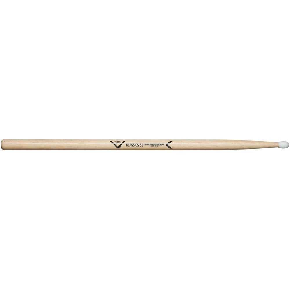 Vater VHC5BN Classics 5B American Hickory Nylon Tip Drumsticks