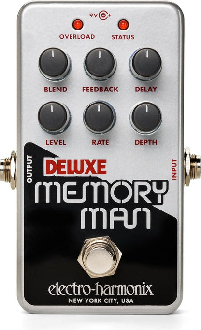 Electro Harmonix Nano Deluxe Memory Man Analog Delay / Chorus / Vibrato Pedal