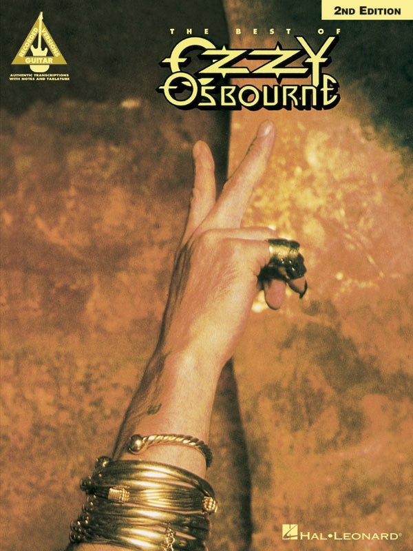 The Best of Ozzy Osbourne 2nd Edition Recorded Version Guitar Tab