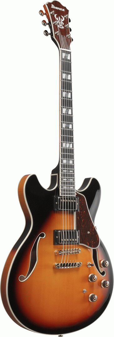 Ibanez AS113 Artstar Electric Guitar in Brown Sunburst
