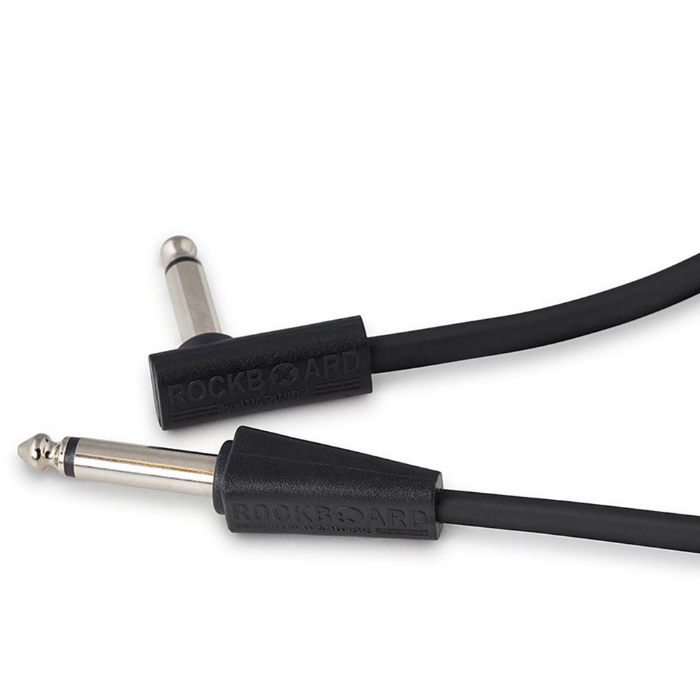 Warwick RockBoard 40cm Standard Flat Patch Looper Switcher Connector Cable in Black