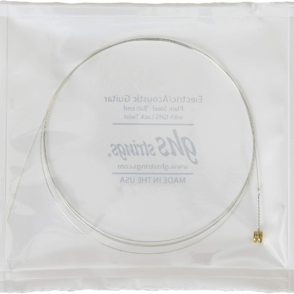 GHS 345 Silk and Steel Silver Plated Copper Acoustic Guitar Strings 10-42 Gauge