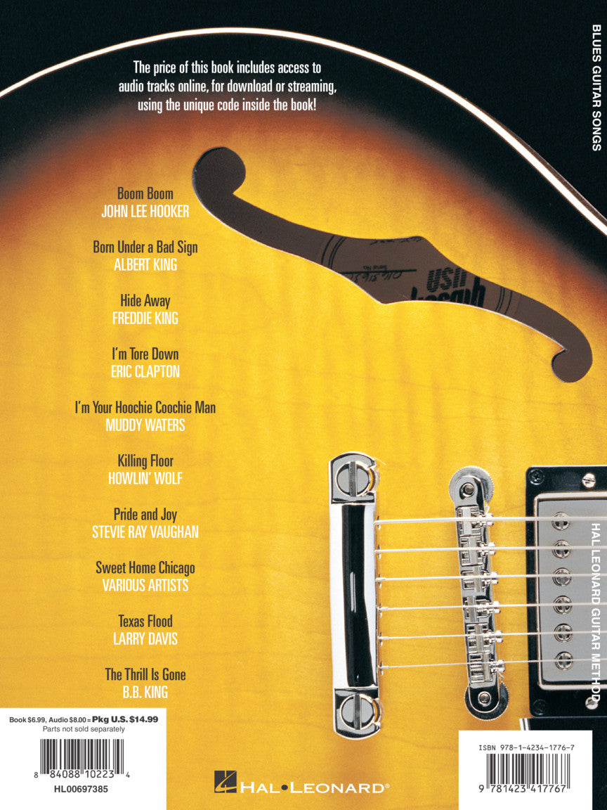 Hal Leonard Guitar Method Blues Guitar Songs Bk/Ola