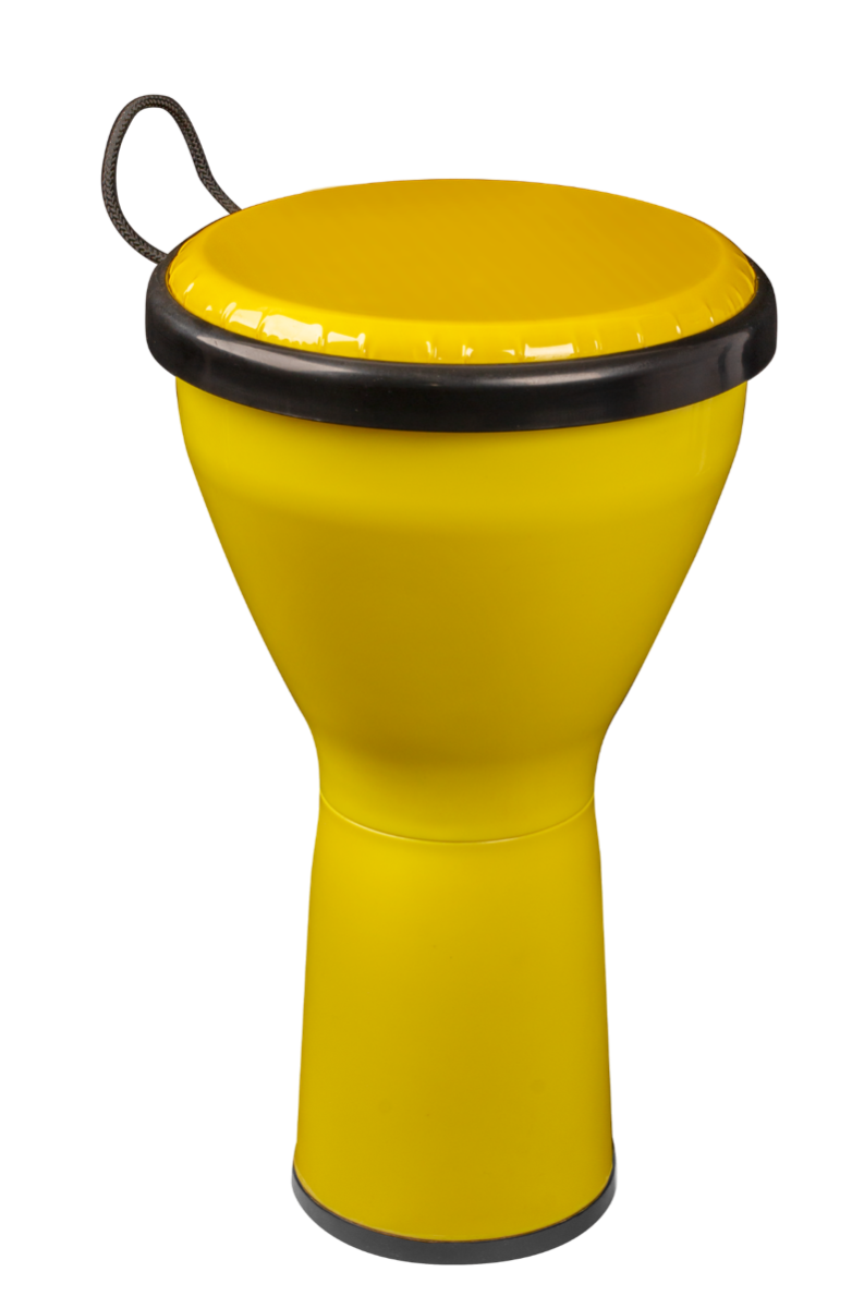 Mano Percussion 8" Pre Tuned Djembe in Yellow