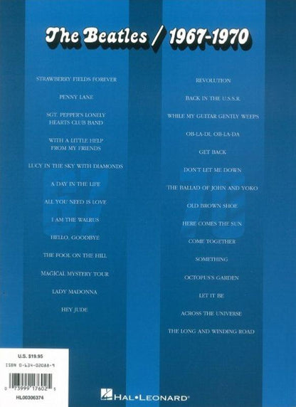 The Beatles 1967-1970 PVG