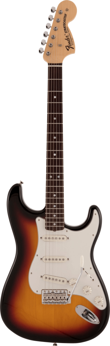 Fender Made in Japan Traditional Late 60s Stratocaster, Rosewood Fingerboard in 3 Color Sunburst