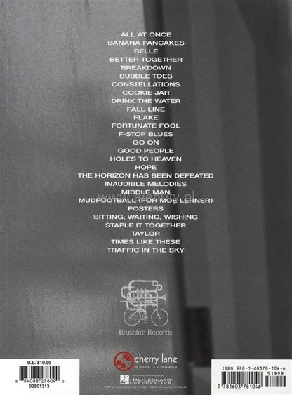 Jack Johnson Anthology Easy Piano