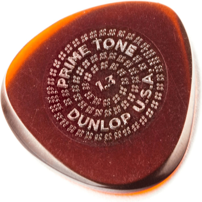Jim Dunlop Primetone Semi Round Grip Guitar Picks 1.3mm 3 Pack