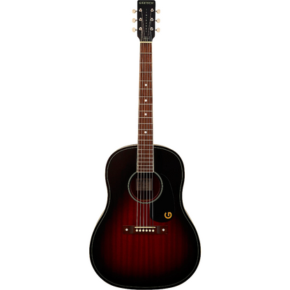 Gretsch Jim Dandy Dreadnought Acoustic Guitar in Deep Cherry Burst