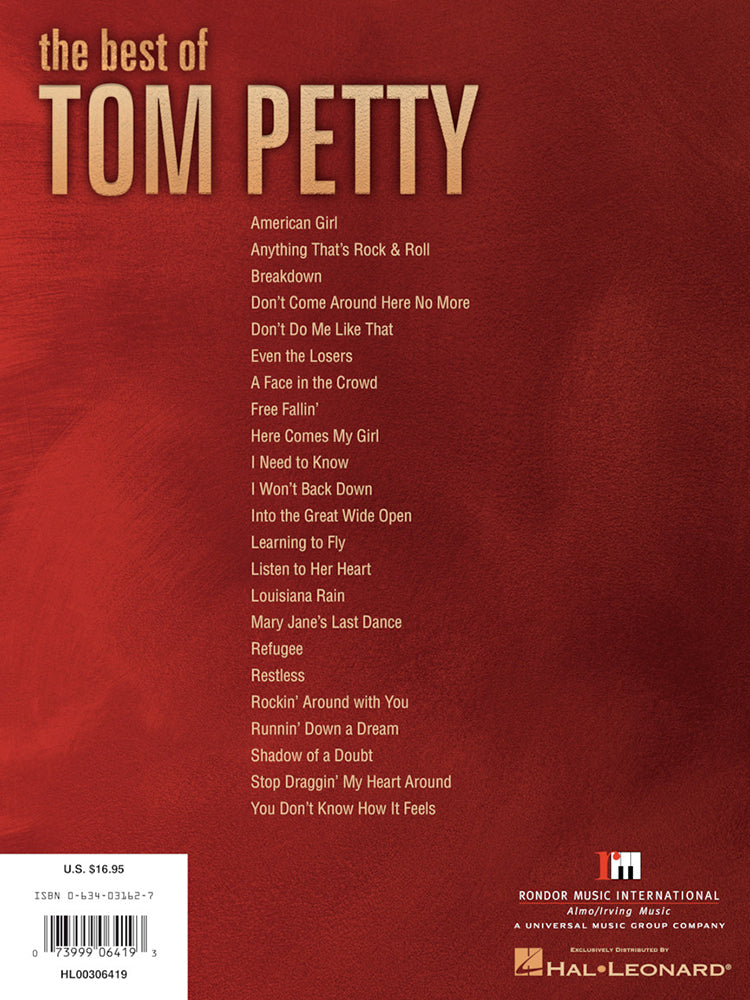The Best Of Tom Petty PVG