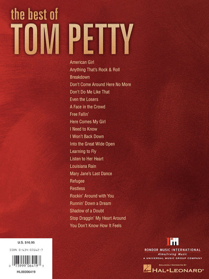 The Best Of Tom Petty PVG