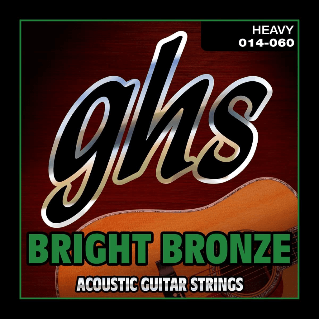 GHS BB50H Bright Bronze Acoustic Guitar String 14-60 Gauge