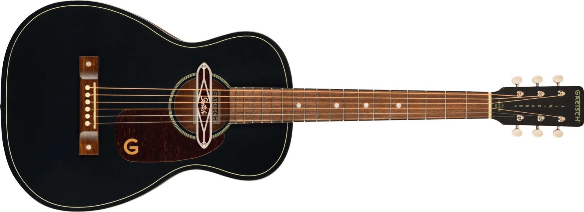 Gretsch Deltoluxe Parlor in Black Top
