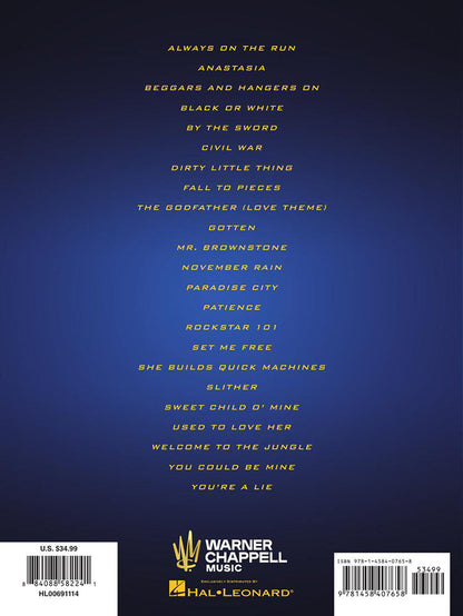 Slash Guitar Anthology Tab