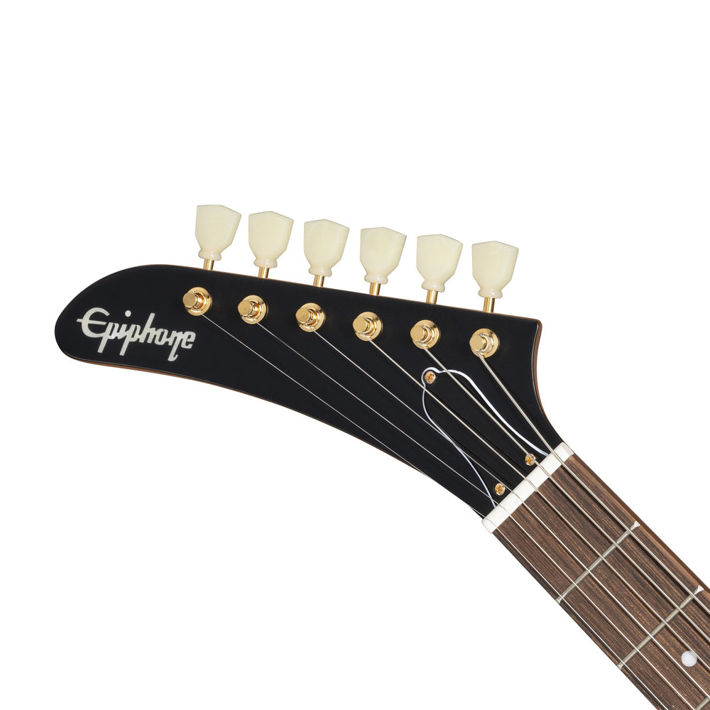 Epiphone 1958 Korina Explorer Left Handed in Aged Natural
