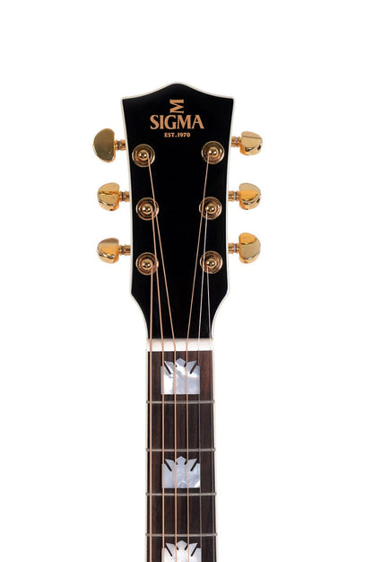 Sigma GJA-SG200 Grand Jumbo Acoustic Guitar in Antique Natural