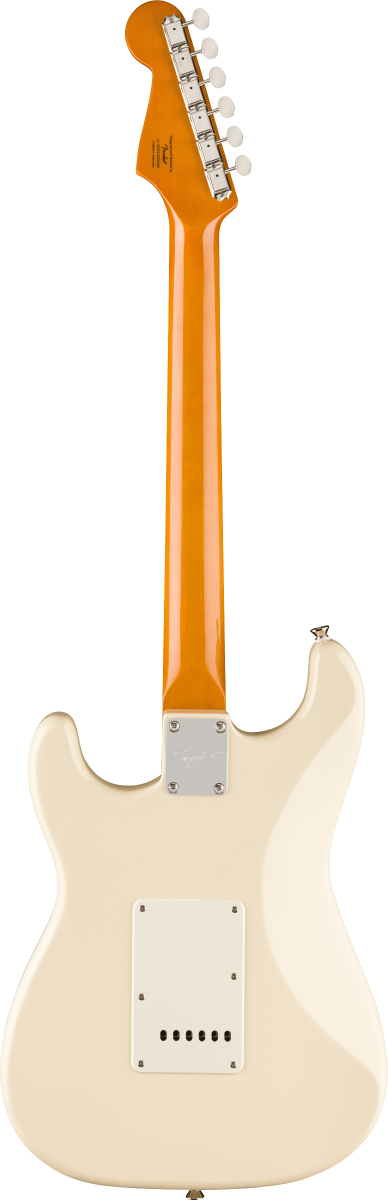 Squier FSR Classic Vibe 60s Stratocaster, Laurel Fingerboard, Tortoiseshell Pickguard in Olympic White