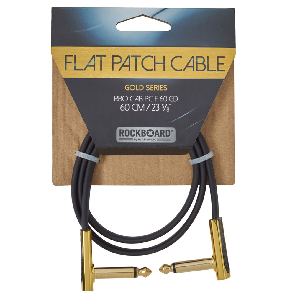 Warwick RockBoard 60 cm Gold Series Flat Patch Cable