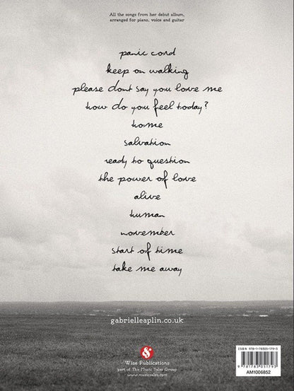 Gabrielle Aplin English Rain PVG