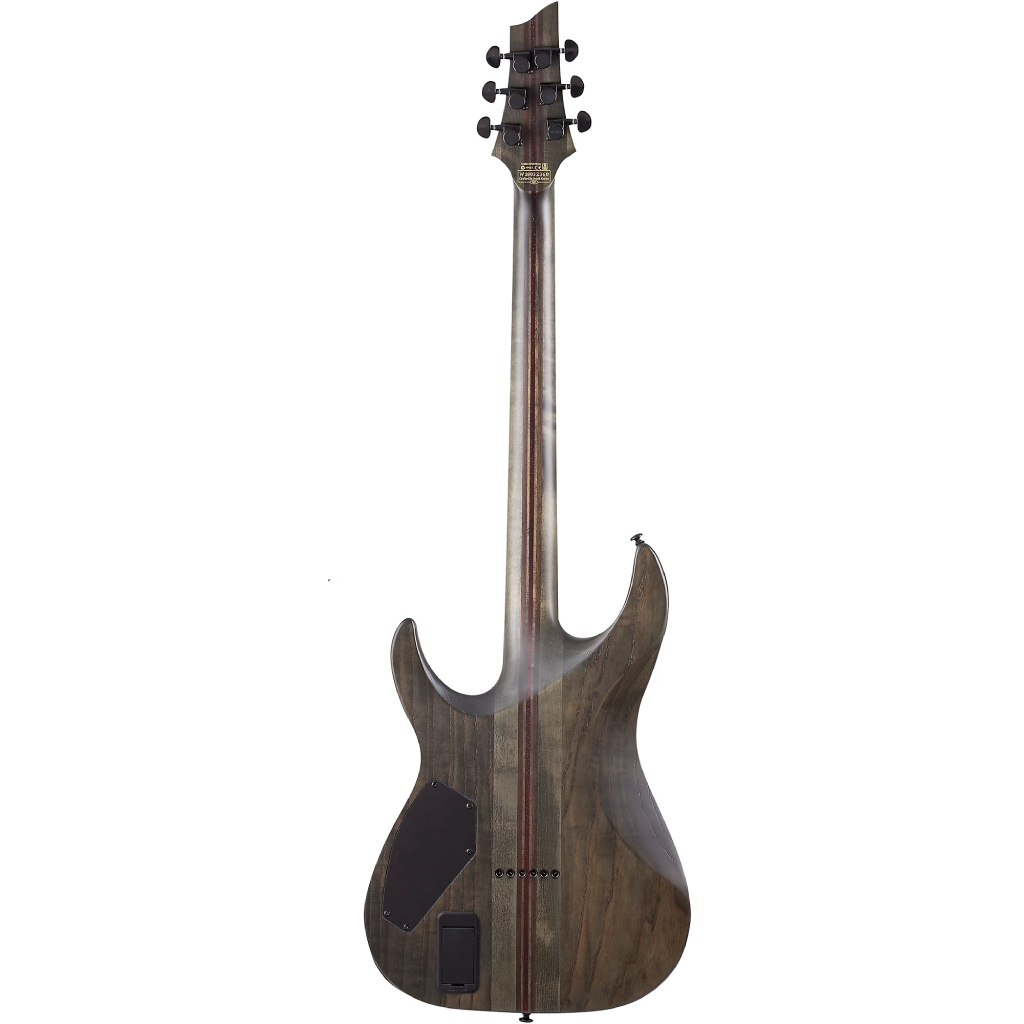 Schecter C-1 SLS Elite Evil Twin in Satin Black